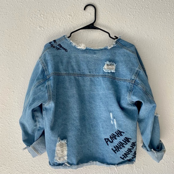 🔴SOLD🔴 Customized Denim Jacket Miller by Riva - Picture 3 of 6